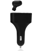 Resim Mı06 Araba Bluetooth Kulaklık Kulaklık Mini Araba Şarjı 