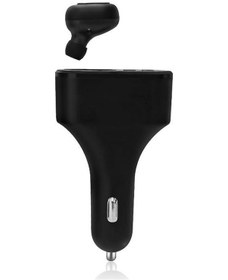 Resim Mı06 Araba Bluetooth Kulaklık Kulaklık Mini Araba Şarjı 
