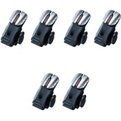 Resim 3pair-g21 1 Çift 6 Parmak Oyun Denetleyicisi Gamepad Esnek Hassas Oyun Amaç Çekim Tetikleyicileri Joystick Düğmesi Pubg Mobile İçin 