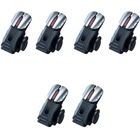 Resim 3pair-g21 1 Çift 6 Parmak Oyun Denetleyicisi Gamepad Esnek Hassas Oyun Amaç Çekim Tetikleyicileri Joystick Düğmesi Pubg Mobile İçin 