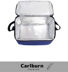 Resim Carlburn Özel Üretim Şık Görünüm Uzun Süre Sıcak Soğuk Dayanıklı Plaj Kamp Sahil Piknik Termos Çanta 15 Litre 