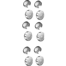 Resim Ata Elektronik Kronometre Pili - 1 Kart 10 Adet AG10 LR1130 LR54 389 Alkalıne Pil AG10 Pil LR54 Pil LR1130 Pil LR1131 Pil L1131H Pil 189 Pil 389 Pil 390 Pil Swach PILI10'LU Paket 