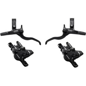 Resim SHIMANO Disk Fren Set Ön Arka Takım Siyah BL-M4100 - BR-MT410 