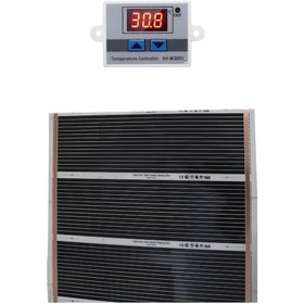 Resim Ufuk Dağıtım Dijital Termostatlı Karbon Halı Altı Film Isıtıcı 100 x 400 CM 