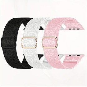 Resim Gateesat 3'lü Esnek Solo Loop İwatch Band 40mm 41mm 45mm 49mm Su Geçirmez Spor Kayış 