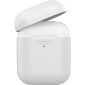 Resim Airpods Kılıf Airpods 1-2 Nesil Uyumlu Kablosuz Şarj Destekli Kılıf PT02-F 