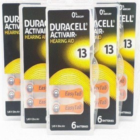 Resim Duracell 13 Numara Kulaklık Pili 6'lı-5 Paket 5*6 