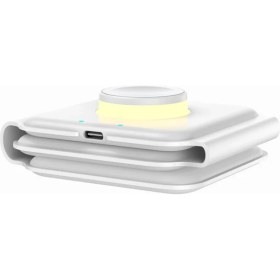 Resim Wiwu Power Air M6 3 In 1 Mıknatıslı Kablosuz Şarj Standı 