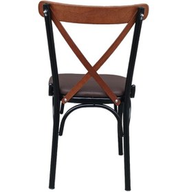 Resim Ahşap Sırtlı Tonet Sandalye Cafe Sandalyesi Mutfak Sandalyesi 