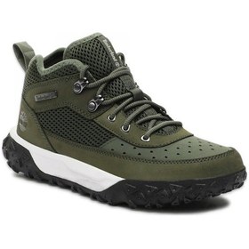 Resim Timberland Tb0a67rm Greenstride Motion 6 Mid Lace Up Sneaker Haki Unisex Ayakkabı Haki 