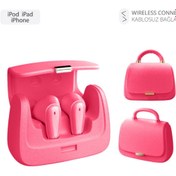 Resim Piranha 9976 Çanta Tasarımlı TWS Kablosuz Bluetooth Kulak İçi Kulaklık / Bluetooth V5.4 / Type-C / Şarjlı 