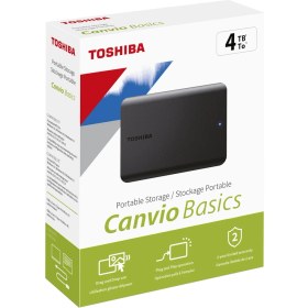 Resim Toshiba 4tb Canvio Basics 2.5" Usb3.2 Toshıba HDTB540EK3CA (Usb2.0 Uyumlu) 