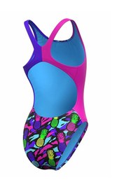 Resim Mad Wave Antichlor Salut Kız Çocuk Yüzücü Mayosu 