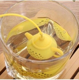 Resim Büro Ev Ofis Çay Keyfi İçin Çaydanlık Tasarımlı Çay Demleme Süzgeci Diğer 