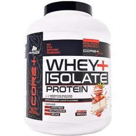 Resim Mustang Nutrition Core+ Series Isolate Whey Protein Tozu 1800 Gr 60 Servis Çilekli Pasta + Shaker + Protein Kahve Hediyeli Çilek Aromalı 