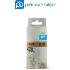 Resim PremiumBilişim EPSON T664-T6642/6732(70ML) Uyumlu MAVİ MÜREKKEP 