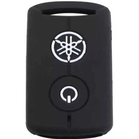 Resim Yamaha 2020 Ye Kadar Xmax 125 250 300 400 2024 E Kadar Nmax Uyumlu Anahtar Kılıfı Siyah Beyaz Renk 