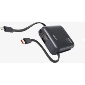 Resim LinkTech PD22 Premium Hızlı Şarj 22.5W Dahili Kablolu 10.000 Mah Powerbank 