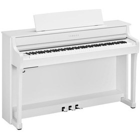 Resim Yamaha Clavinova Clp845wh Dijital Piyano Beyaz 