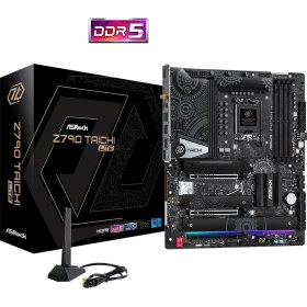 Resim Asrock Z790 Taichi Lite 90-MXBMF0-A0UAYZ Intel Z790 Soket 1700 Ddr5 7200(OC)MHZ Eatx Gaming (Oyuncu) Anakart 