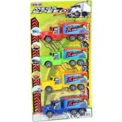 Resim Nizam Mega Speed 4'lü Kamyon Set 