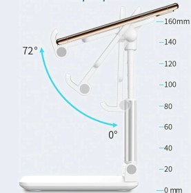 Resim Katlanabilir Masaüstü Telefon Tutucu Stand Cm-280 