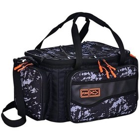 Resim Fujin Yeni Black Camo Helper Bag Balıkçı Çantası 31x20x20cm 