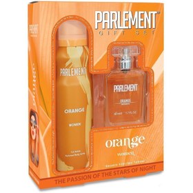 Resim Parlement Kozmetik Parlement Orange Women Set Parfüm 60 Ml Edt&150 Ml Deo 
