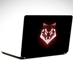 Resim Kurt Ve Tilki Laptop Sticker Ls0603 15.6 Inch (38X27Cm) 