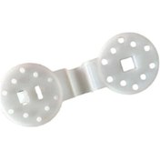 Resim 10 Adet Bahçe Aksesuarları Gölgelik Askı Klipsi, Gölge Klipsi Beyaz Diğer 