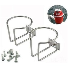 Resim Padalink Ev, Araba, Tekne, Kamyon Ve Karavanlar İçin Evrensel Çelik Kaplama Gümüş Renkli İki Adet İçecek Fırçası 