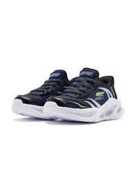 Resim Skechers Meteor Lights Brisk-beams Kids Sneaker Lastik Bağcıklı Işıklı Çocuk Ayakkabısı Lacivert Lacivert 