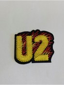 Resim StüdyoÜmitTişört U2 Logo Patch-peç,arma,kot Yaması 