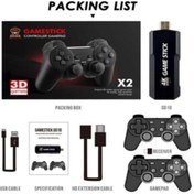 Resim Retro Oyunlar Oyun Konsolu 10000 Oyunlu Game Stick Lite 4k 64 Gb Oyun Kolu 