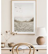 Resim Artavessa Tek Parça Çerçeve Görünümlü Mdf Tablo - TEKHAMMDF61 