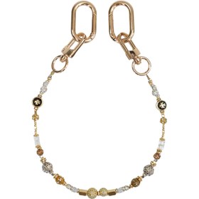 Resim Moon Flicker Altın Kaplama Zirkon Taşlı Çanta Süsü - LuxCharm (Bag Charm) | Happyangels 