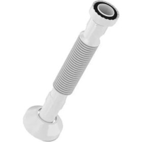 Resim Iz Yapı Taşmasız Aç Kapa Körüklü Lavabo Sifonu Seramik Beyaz 