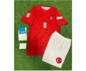Resim A.r.d.a. G.ü.l.e.r. Türkiye Euro 2024 Milli Takımı Iç Saha Çocuk Forması 4'lü Set (Kırmızı)1 