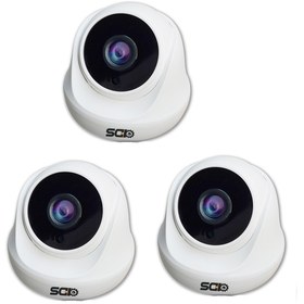 Resim IDS D-2026HD3 5 MP Sony Lensli 1080P Full HD AHD Güvenlik Kamerası - 3 Adet 
