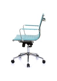 Resim Aykanoffice Aykan Ofis Riva Mavi Çalışma Koltuğu 