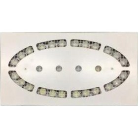 Resim Animasyonlu Kuyumcu Aydınlatma Led Armatür Dikdörtgen Natural Beyaz 4000-4500k Beyaz 