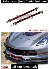 Resim Universal Ön Lip Tutucu Karlık Yay Amortisör Kırmızı 15 Cm 2 Adet 