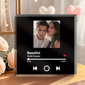 Resim [2D Düz] Aksine Akrilikten Yapılmış Tek Bireysel Şarkı Plakası, Fotoğraf Çerçevesi Olarak Tasarlanmıştır. Bu Özel Müzik Plakası Müzik Tutkunları İçin Benzersiz Bir Hediye Olarak Kullanılır, Özel Günler İçin Anniversariler, Mezuniyetler veya Ev ve Tatil Dekoru İçin Mükemmel. Siyah Renkte Mevcuttur. 