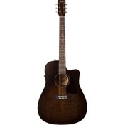 Resim Art & Lutherie Americana CW Presys II Elektro Akustik Gitar (Bourbon Burst) 