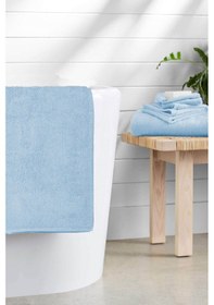 Resim 10 Lu Otel Banyo Havlusu Pamuklu 90x150 Cm Renkli 16/1 Avs 580 Gr Mavi 