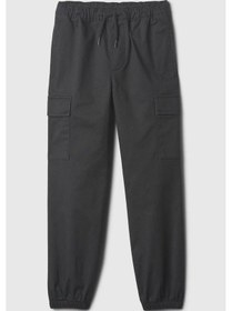Resim Gap V-woven Cargo Çocuk Pantolon Siyah 