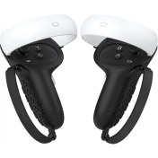 Resim Zljnx 1 Çift Denetleyici Tutma Kapağı Oculus Quest 2 Silikon Koruyucu Kapak Anti Atma Kolu Kol Ayarlanabilir Kayış Konsol Kavrama (Yurt Dışından) 
