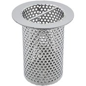 Resim Ticari Taşkın Tahliye Süzgeci Paslanmaz Çelik, 3 'çapı X 4' Uzunluğunda Silindir 