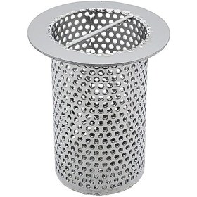 Resim Ticari Taşkın Tahliye Süzgeci Paslanmaz Çelik, 3 'çapı X 4' Uzunluğunda Silindir 