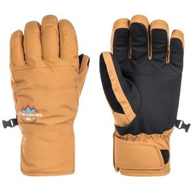 Resim Quıksılver Quiksilver Cross Glove Erkek Kahverengi Eldiven Cmt0 Kahve 